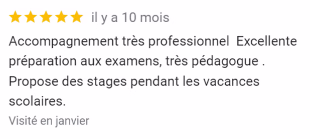 Avis client 3